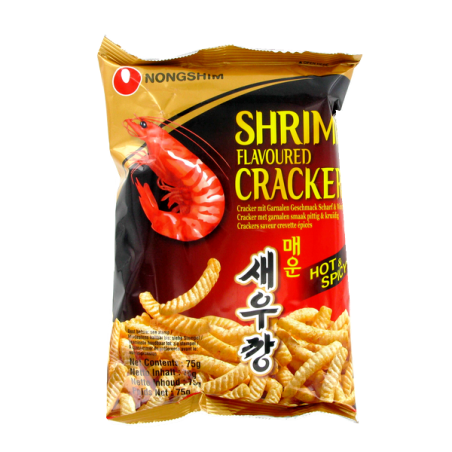 Tôm chiên cay NONGSHIM 75g Hàn Quốc