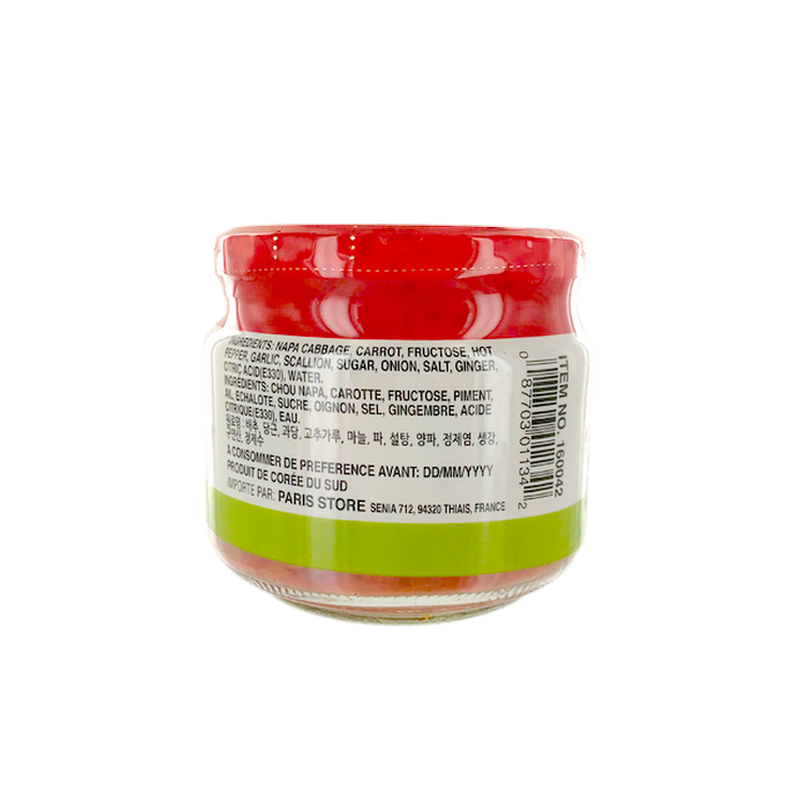 Chou kim chi 410g - Corée Chou kim chi 410g - Corée