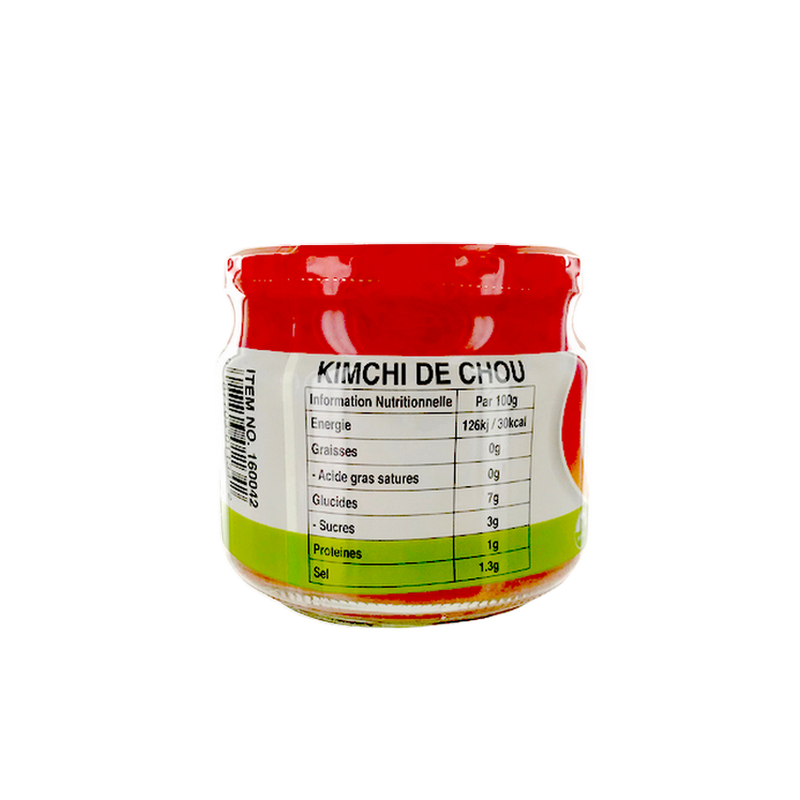 Chou kim chi 410g - Corée Chou kim chi 410g - Corée