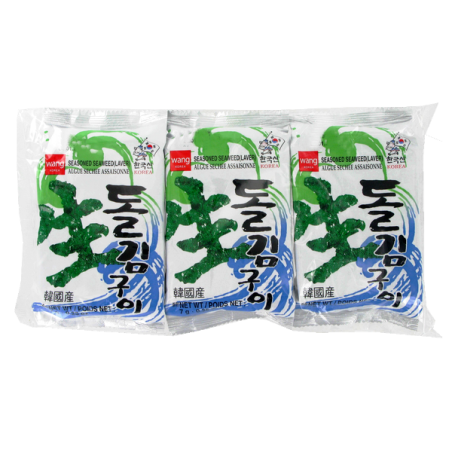 Seaweed grilled snapshot WANG 3x7g Korea