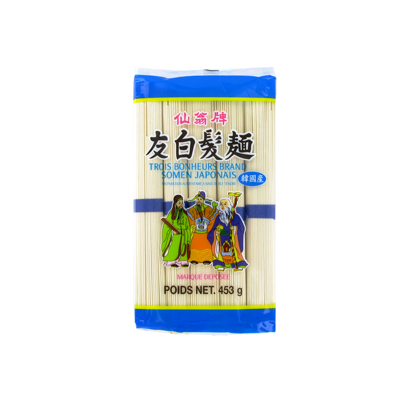 Somen 3 bonheurs 453g - Corée Somen 3 bonheurs 453g - Corée