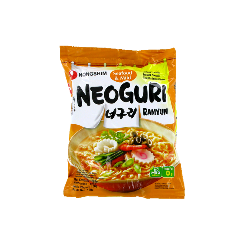 Soupe nouille Néoguri Ramyun Mild NONGSHIM 120g Corée Soupe nouille Néoguri Ramyun Mild NONGSHIM 120g Corée