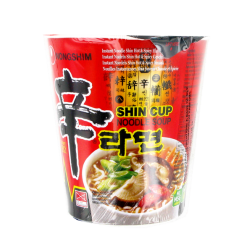 Suppe, nudel-Shin Ramyum cup NONGSHIM Korea 68g