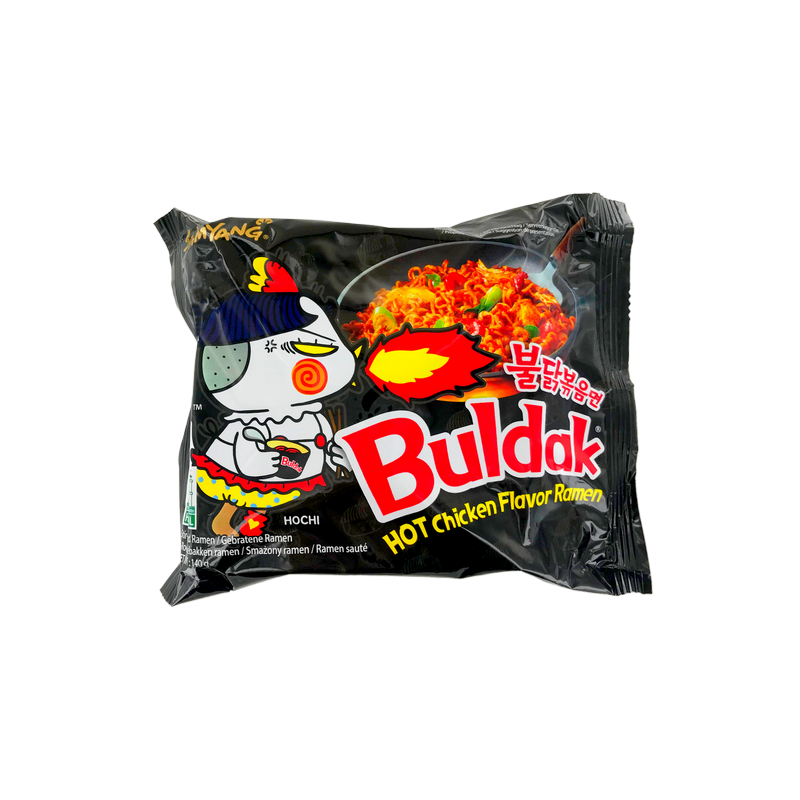 Nouille ramen sautée poulet épicé SAMYANG 140g Corée Nouille ramen sautée poulet épicé SAMYANG 140g Corée
