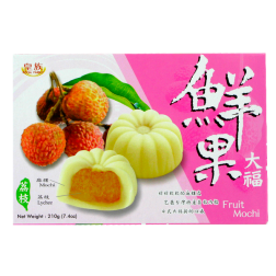 Mochi giapponese lychee FAMIGLIA REALE 210g Cina