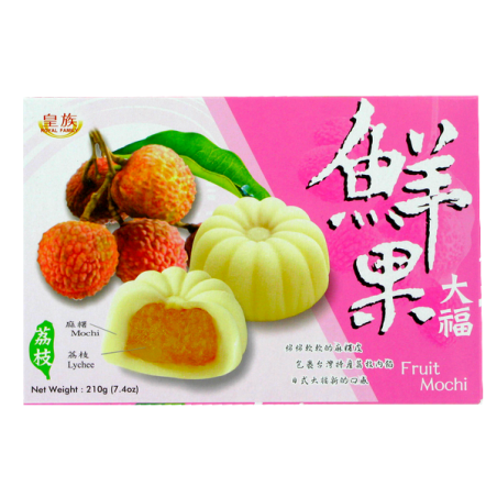 Mochi giapponese lychee FAMIGLIA REALE 210g Cina