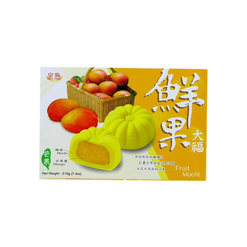 Mochi japonais mangue ROYAL FAMILY 210g Chine Mochi japonais mangue ROYAL FAMILY 210g Chine