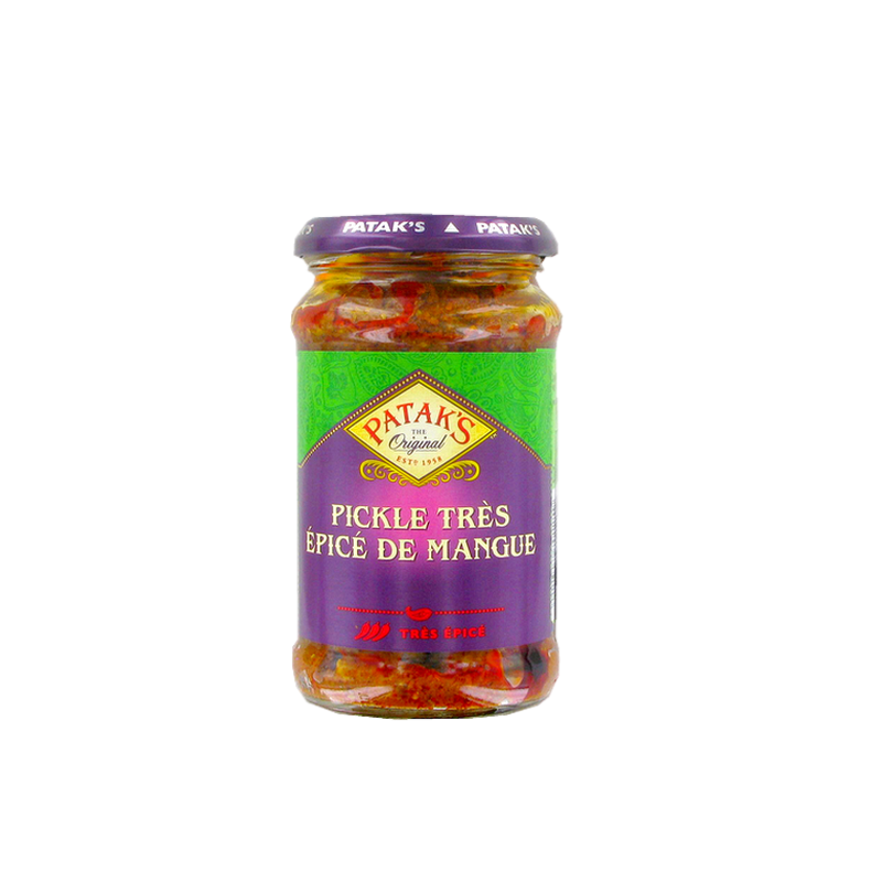 Mango pickle Hot PATAK'S 283g Royaume-Uni