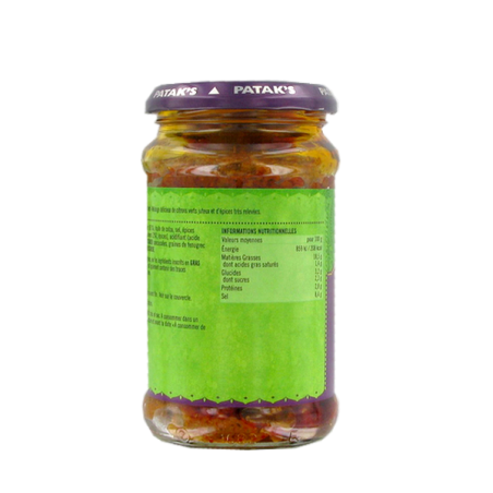 Lime pickle extra hot PATAK 283g United Kingdom