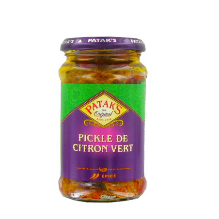 Lime pickle mild PATAK'S 283g United Kingdom