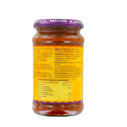 Kashimiri Masala paste PATAK'S 6x295g Royaume-Uni Kashimiri Masala paste PATAK'S 6x295g Royaume-Uni