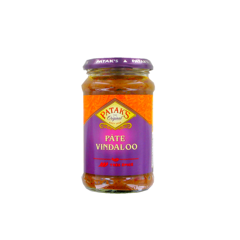 Vindaloo paste PATAK'S 283g Royaume-Uni Vindaloo paste PATAK'S 283g Royaume-Uni