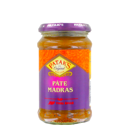 Madras paste PATAK'S 283g Vereinigtes Königreich