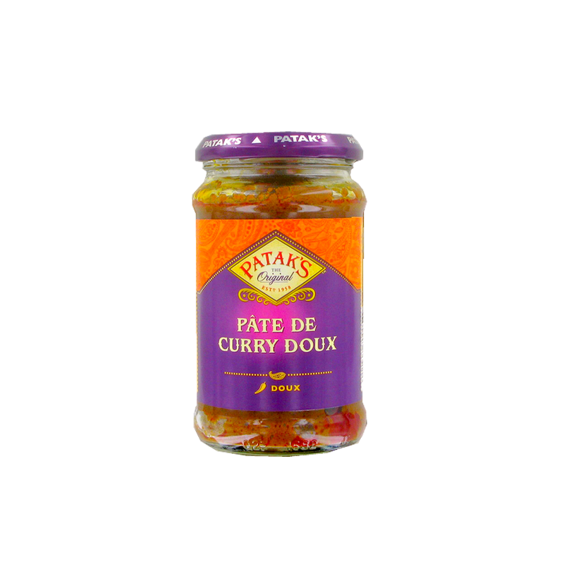 Curry paste mild PATAK'S 283g Royaume-Uni