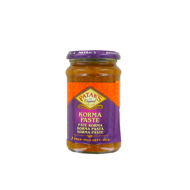 Korma paste PATAK'S 290g Royaume-Uni Korma paste PATAK'S 290g Royaume-Uni