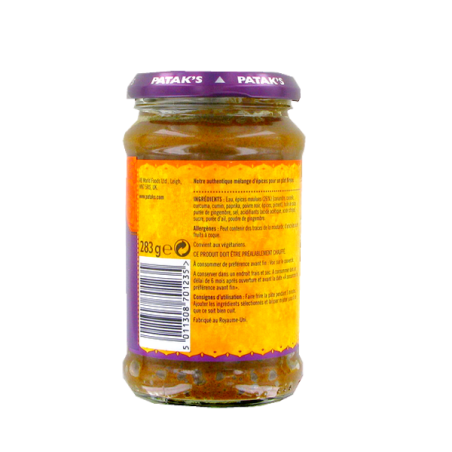 Biryani paste PATAK'S 283g Vereinigtes Königreich