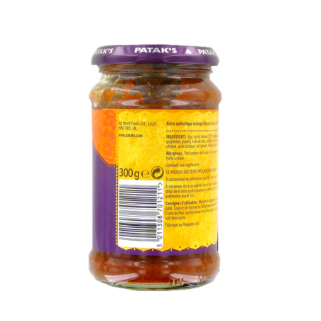 Tikka curry paste PATAK'S 300g United Kingdom