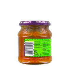 Hot Mango chutney PATAK'S 6x340g Royaume-Uni