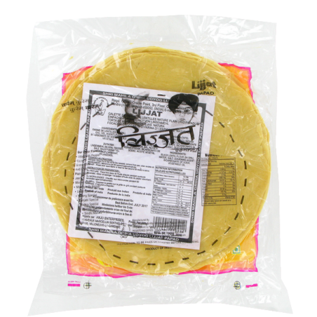 Papadum cumin LIJJAT 200g India
