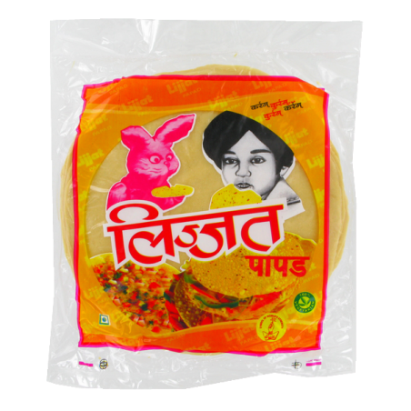Papadum cumin LIJJAT 200g India
