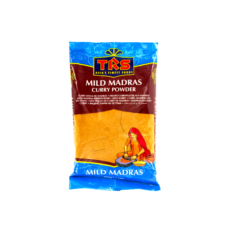 Madras Curry doux en poudre TRS 400g Inde