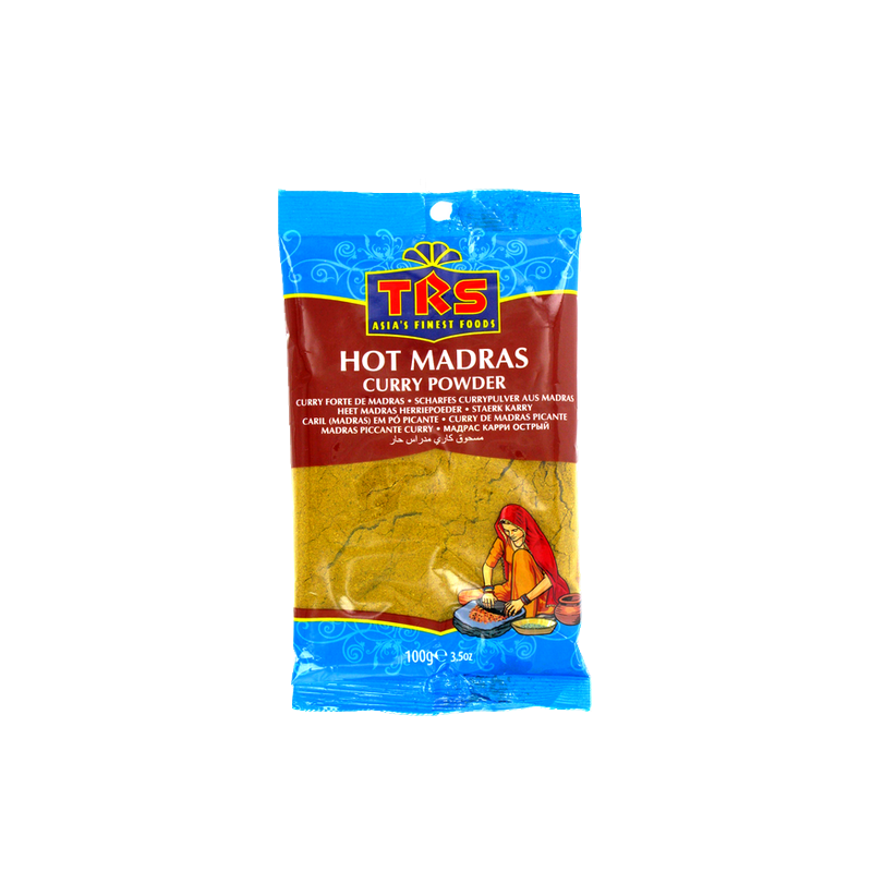 Madras curry en poudre hot TRS 100g Inde Madras curry en poudre hot TRS 100g Inde