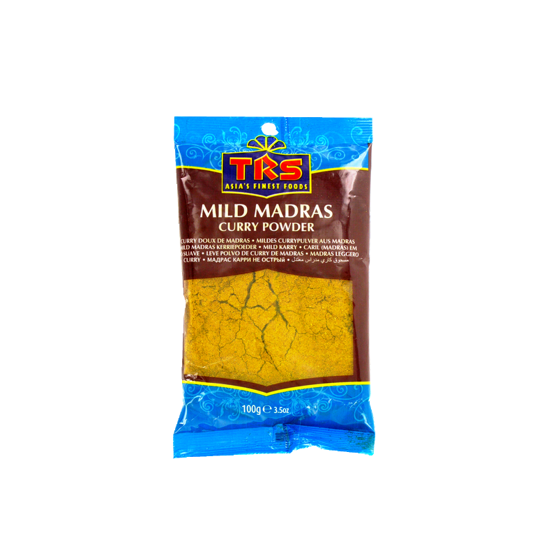Madras curry en poudre mild TRS 100g Inde Madras curry en poudre mild TRS 100g Inde