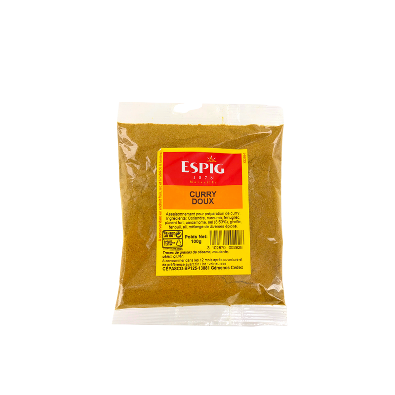 Madras curry en poudre mild TRS 100g Inde Madras curry en poudre mild TRS 100g Inde
