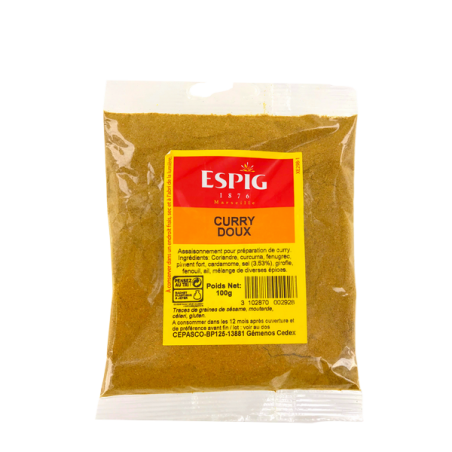 Madras curry in polvere lieve 100g India
