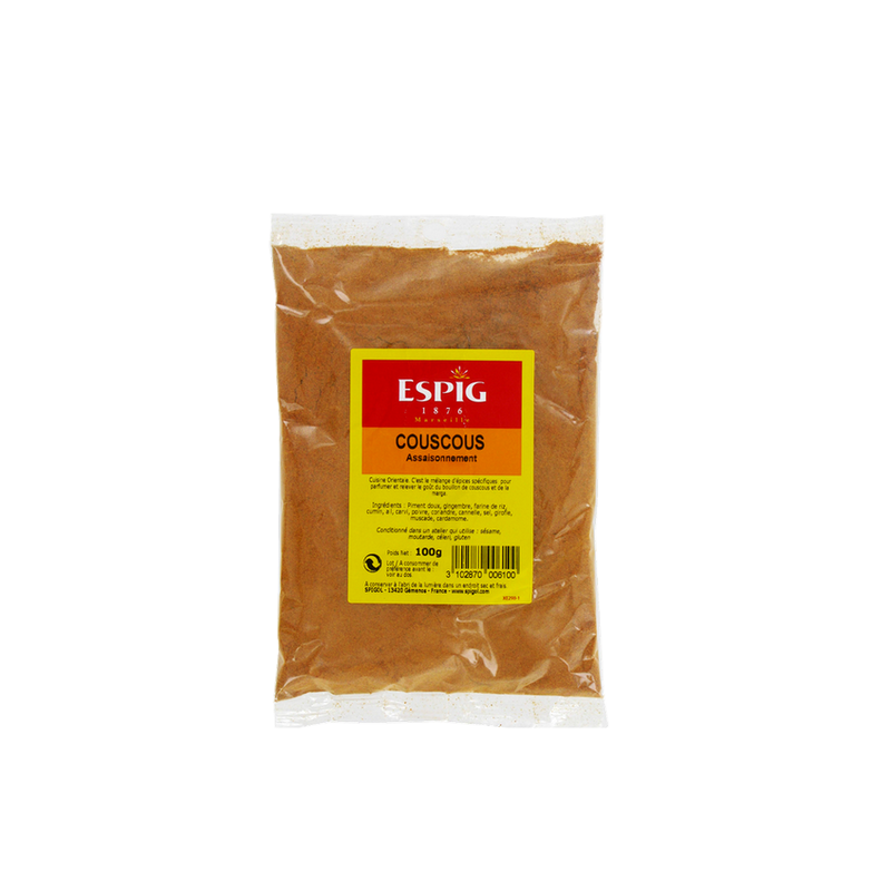 Epices Couscous ESPIG 100g France Epices Couscous ESPIG 100g France