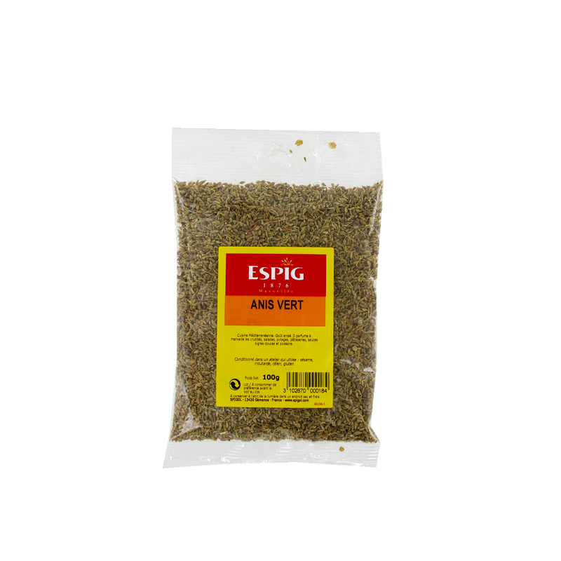 Anis vert entier 100g - UK Grande Bretagne Anis vert entier 100g - UK Grande Bretagne