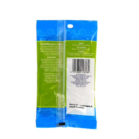Cardamomo verde TRS 50g Reino Unido