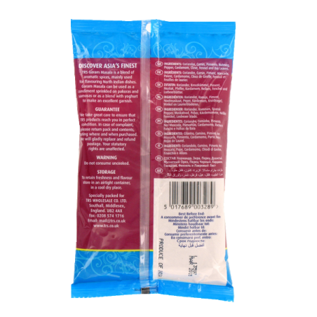 Garam Masala pulver, TRS 100g Vereinigtes Königreich