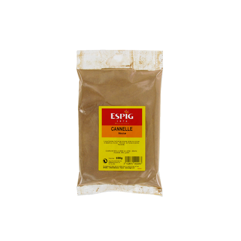 Cannelle moulue ESPIG 100g France Cannelle moulue ESPIG 100g France