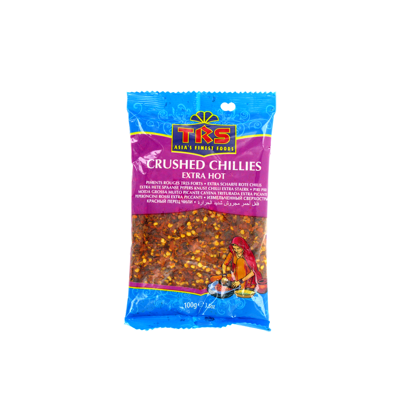 Piment écrasé rouge très fort TRS 100g Inde