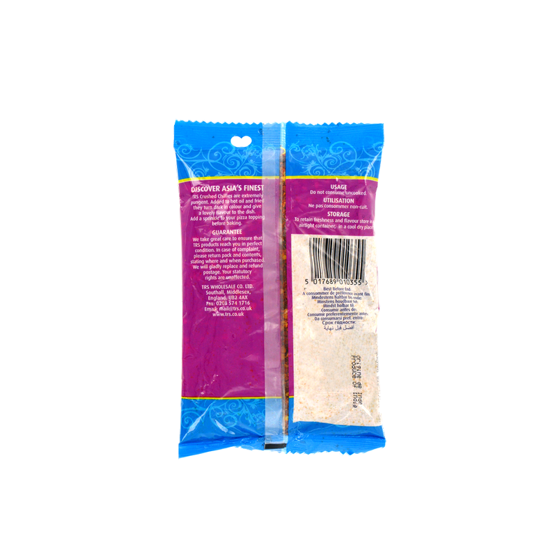 Piment écrasé rouge très fort TRS 100g Inde