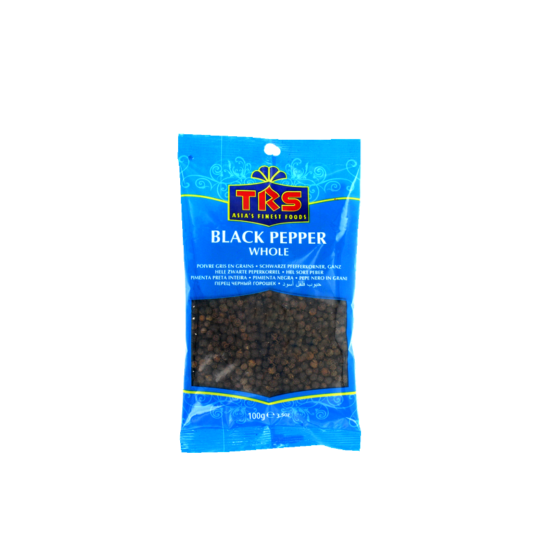 Poivre noir entier TRS 100g Royaume-Uni