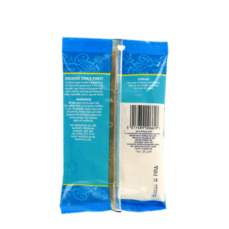 Poivre noir moulu TRS 20x100g Royaume-Uni