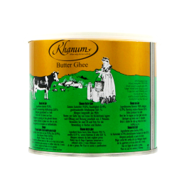 Beurre ghee KHANUM 12x500g Rouyaume-Uni