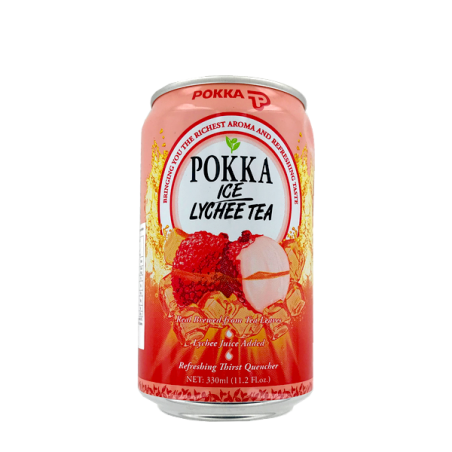 POKKA lychee tè freddo bere 330 ml Singapore