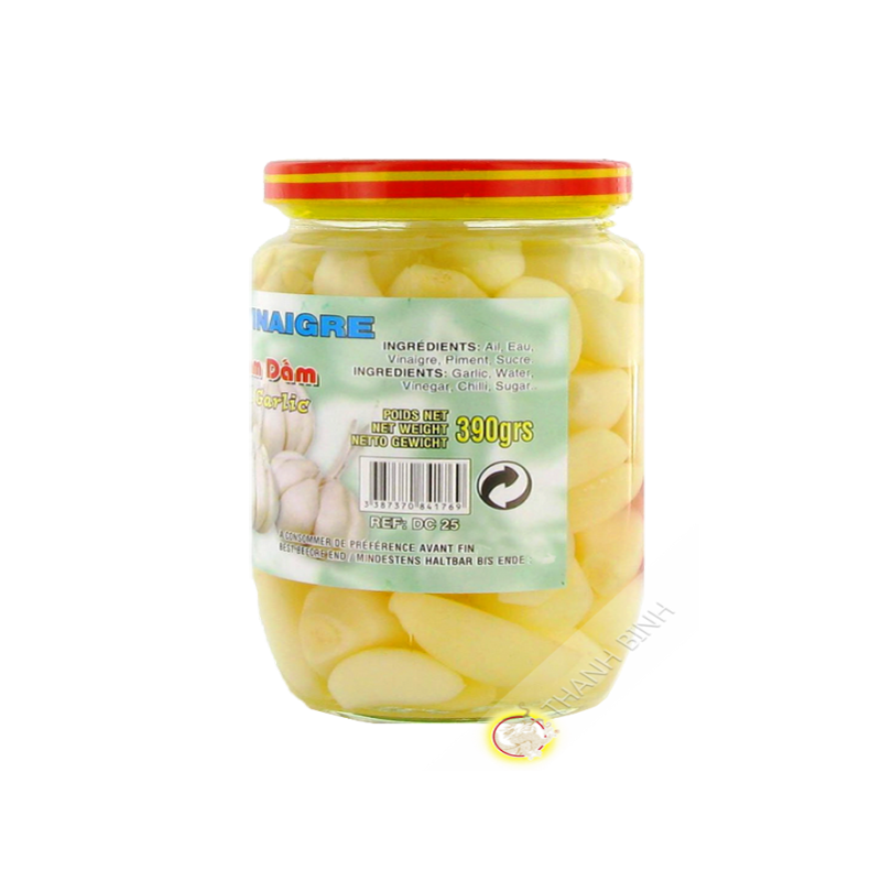El ajo vinagre de 390g El ajo vinagre de 390g