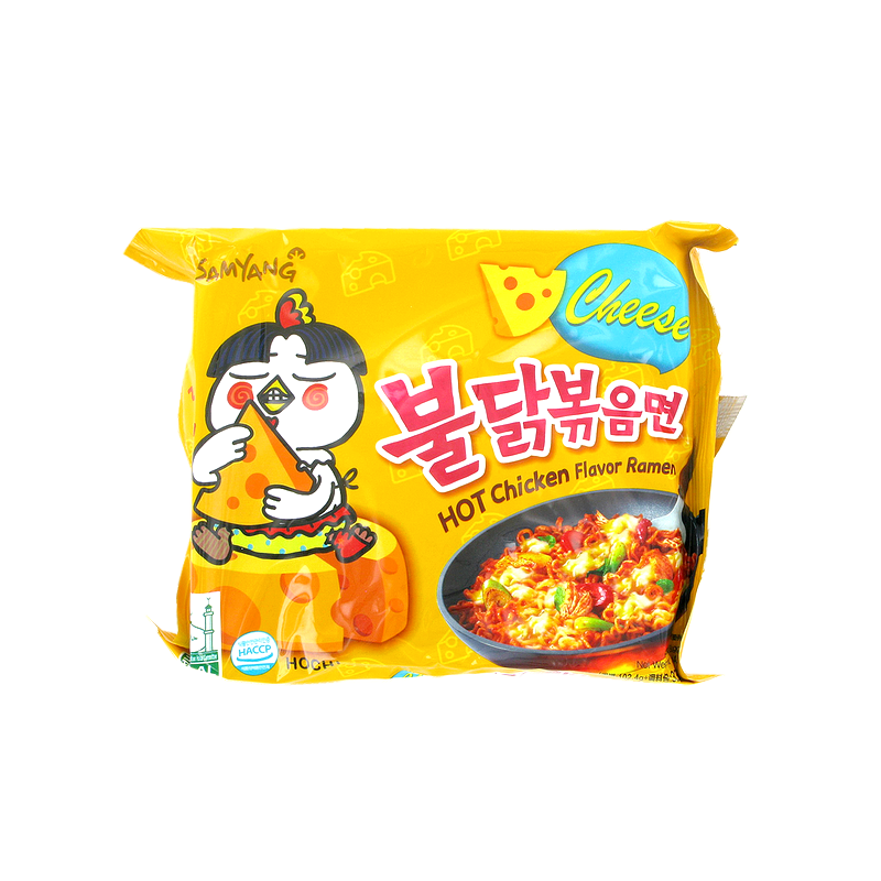 Ramen spicy fromage SAMYANG 140g Corée Ramen spicy fromage SAMYANG 140g Corée
