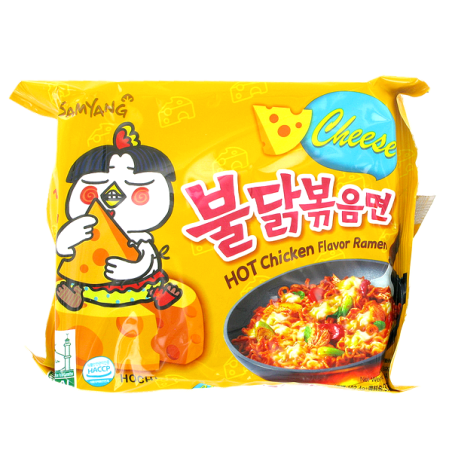 Fideos ramen picante de queso SAMYANG 140 g de Corea