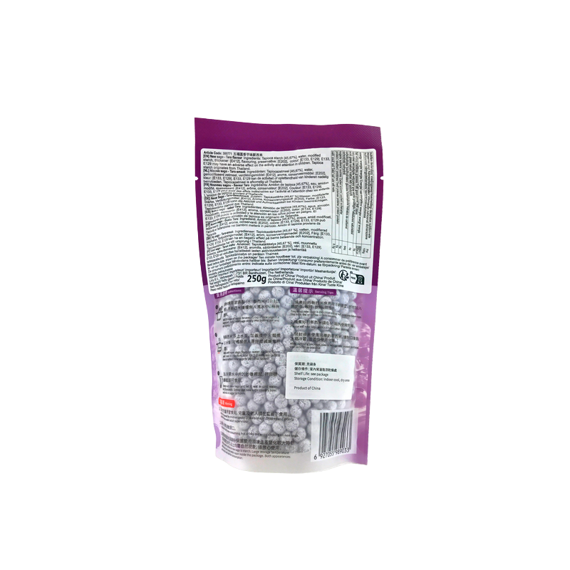 Bille tapioca pour bubble tea Taro NEW SAGO 250g Chine Bille tapioca pour bubble tea Taro NEW SAGO 250g Chine
