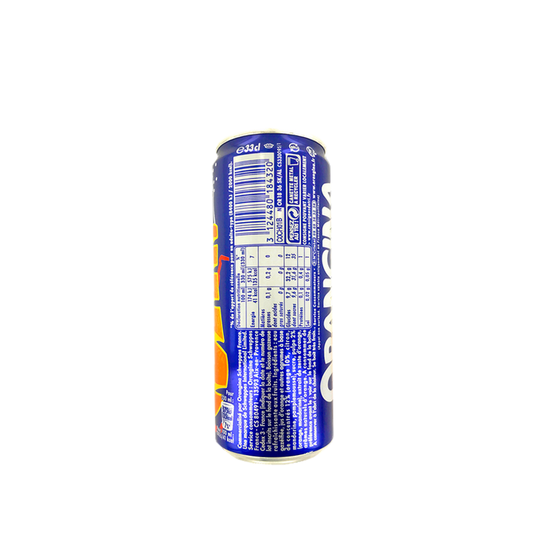 Boisson Orangina et sa pulpe canette 330ml