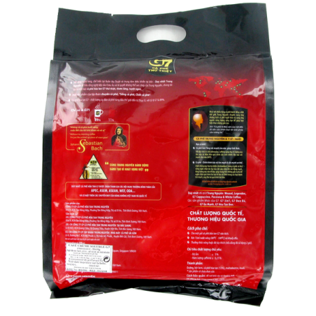 Café crème soluble 3 en 1 G7 TRUNG NGUYEN 10x800g Vietnam
