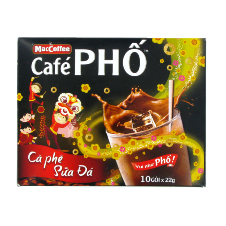 Café crème soluble Pho MAC COFFEE 10x24g Vietnam