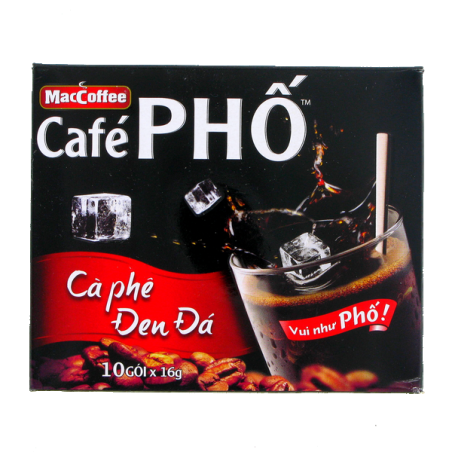 Café Pho noir soluble MAC COFFEE 60x160g Vietnam