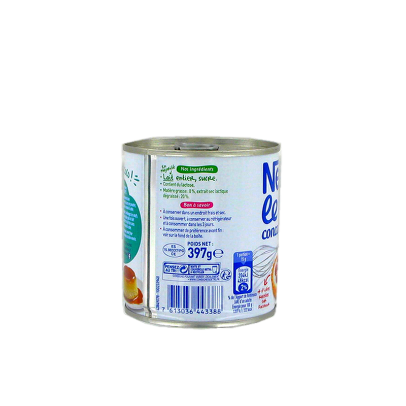 Lait concentré sucré NESTLE 397g France
