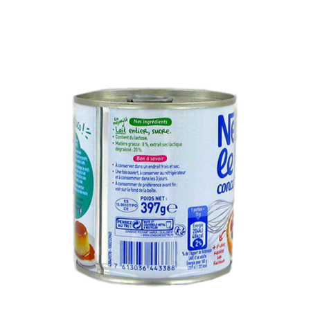 Lait concentré sucré NESTLE 397g France